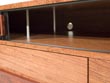 Credenza door handle detail
