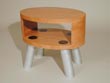 Satellite end table