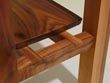 Tortoise end table shelf and strecher detail